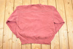 Vintage 1990s Harvard Crimson University Crewneck Sweater Men's L