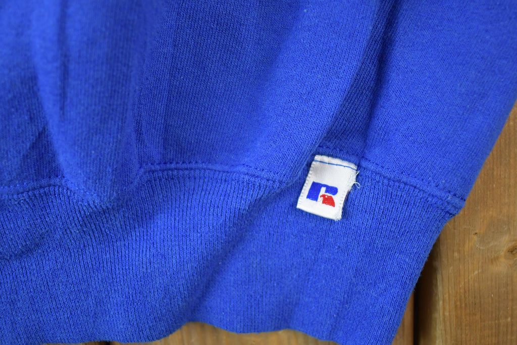 Vintage 1990s W Rebels Russell University Collegiate Heavyweight Crewneck