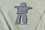 Vintage 1990s Norman wells Rock Guy Souvenir Crewneck Sweatshirt