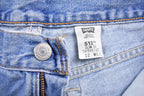 Vintage 1990s Levi's 512 Red Tab Denim Slim Fit Jeans Size 28 x 32