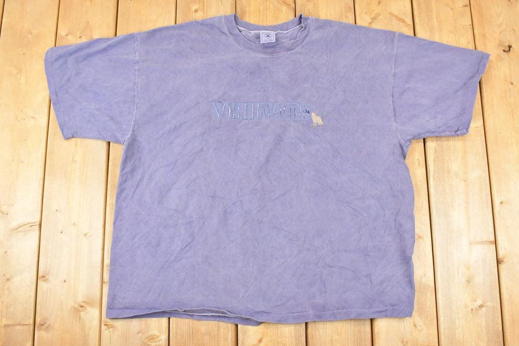 Vintage 1990s Northwoods Souvenir Travel Outdoorsman T-Shirt Men's XL