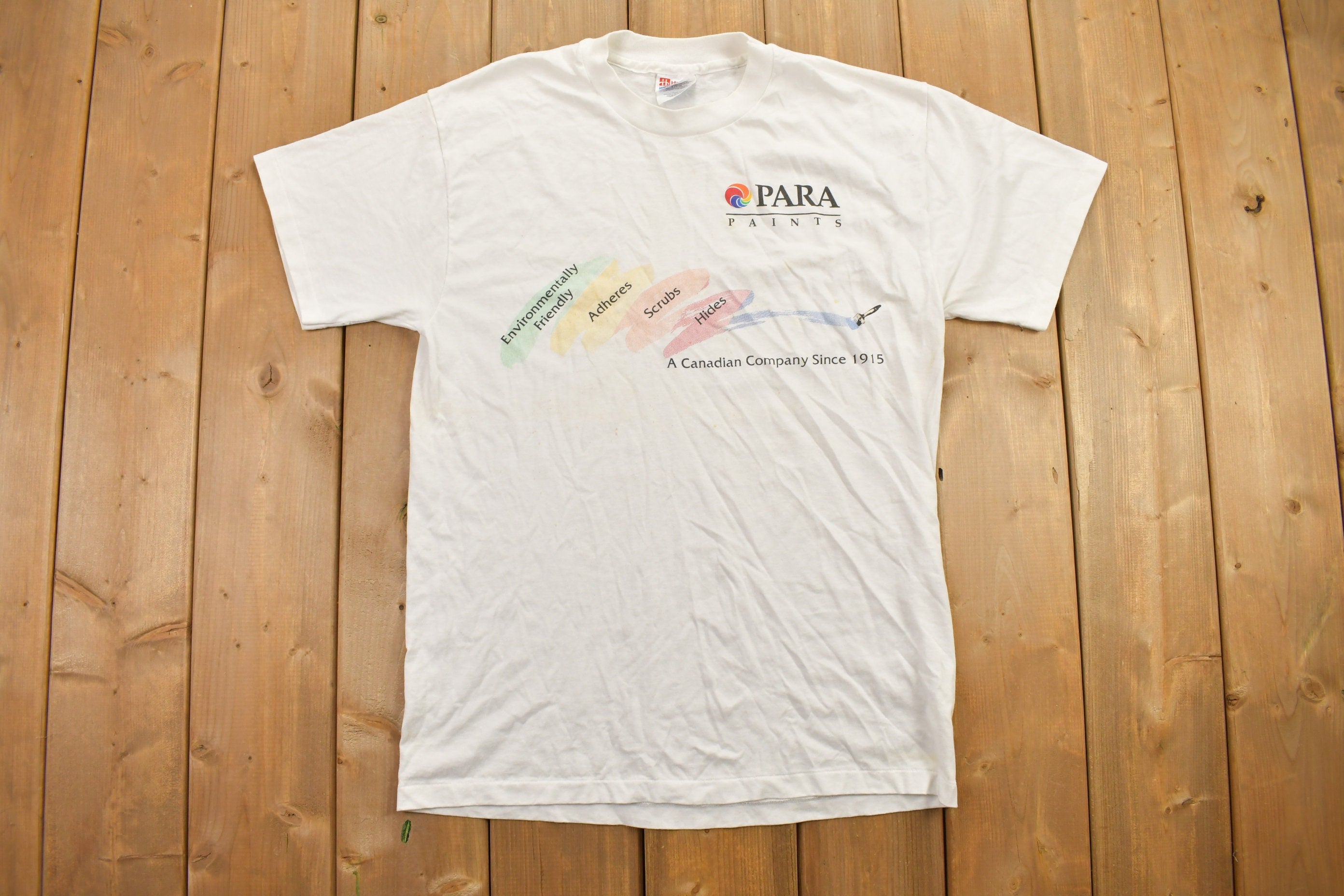 Vintage 1990s Para Paints Canada T-Shirt