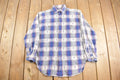 Vintage 1990s 417 By Van Heusen Plaid Button Up Shirt
