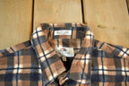 Vintage 1980s Fruit Of The Loom Flannel Button Up Shirt Men's Large
