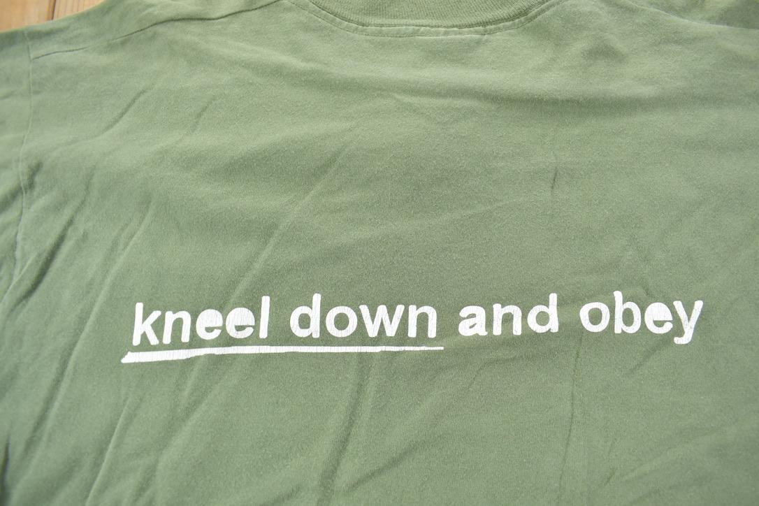 Vintage 1990s Our Lady Peace Kneel Down And Obey Band T-Shirt