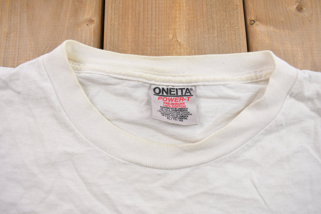 Vintage 1997 Beer for Breakfast Funny Graphic T Shirt