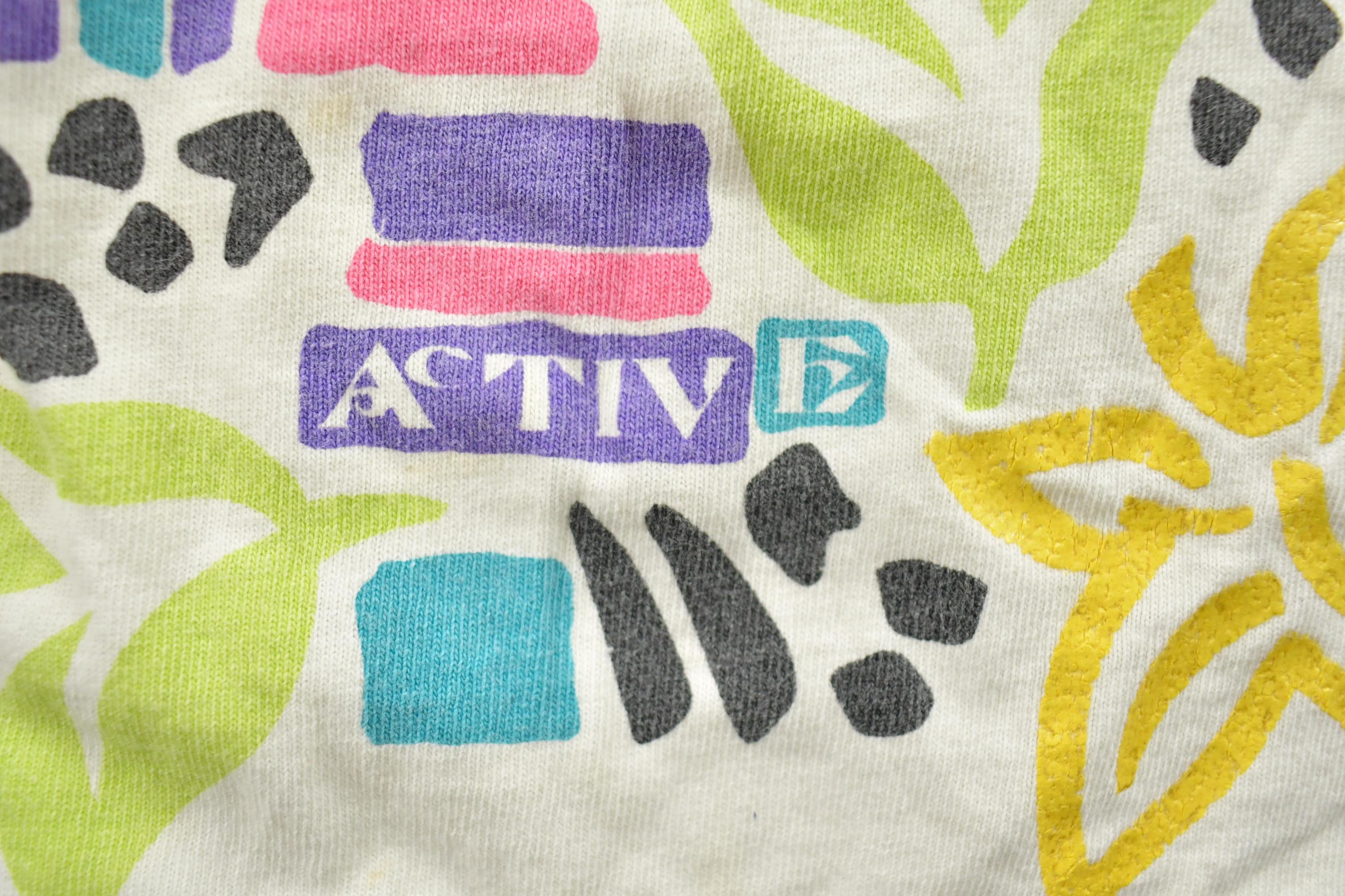 Vintage 1990s Body Details Fitness Graphic T-Shirt