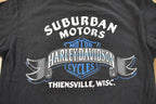 Vintage 1990s Harley Davidson Motorcycles World Class Engines T-Shirt Men's Large