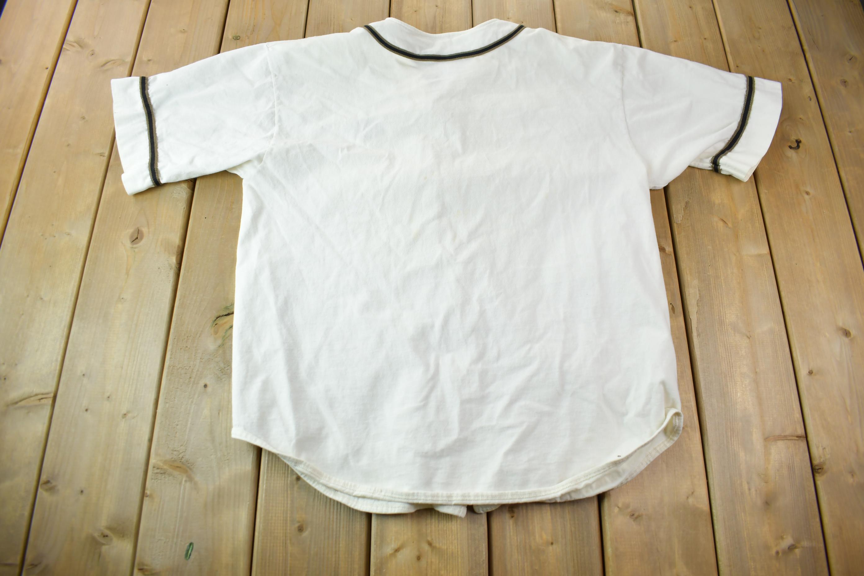 Vintage 1990s No Fear Baseball Jersey Shirt