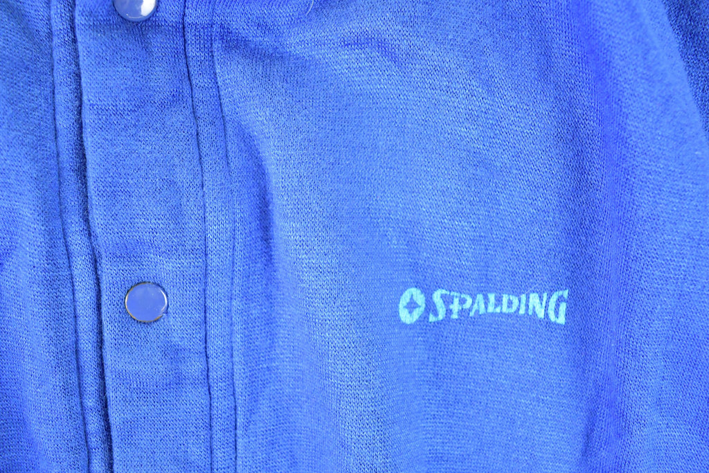 Vintage 1980s Spalding Button Up Sports Sweater Vest Men's M
