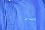 Vintage 1980s Spalding Button Up Sports Sweater Vest Men's M