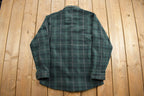 Vintage 1990s Van Heusen Plaid Button Up Shirt
