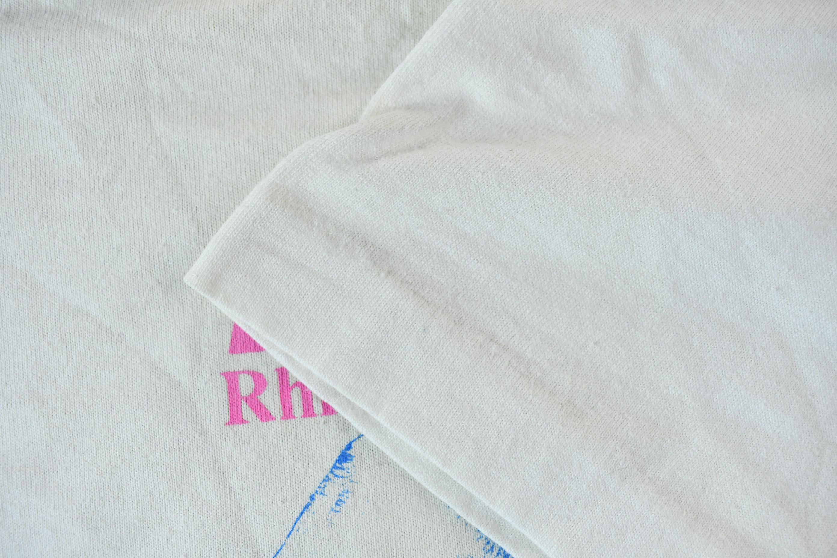 Vintage 1990s Zebco Rhino Fishing Rod Single Stitch Graphic Rhino T-Shirt