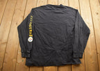 Vintage 1990s Pittsburgh Steelers NFL Graphic Long Sleeve Shirt