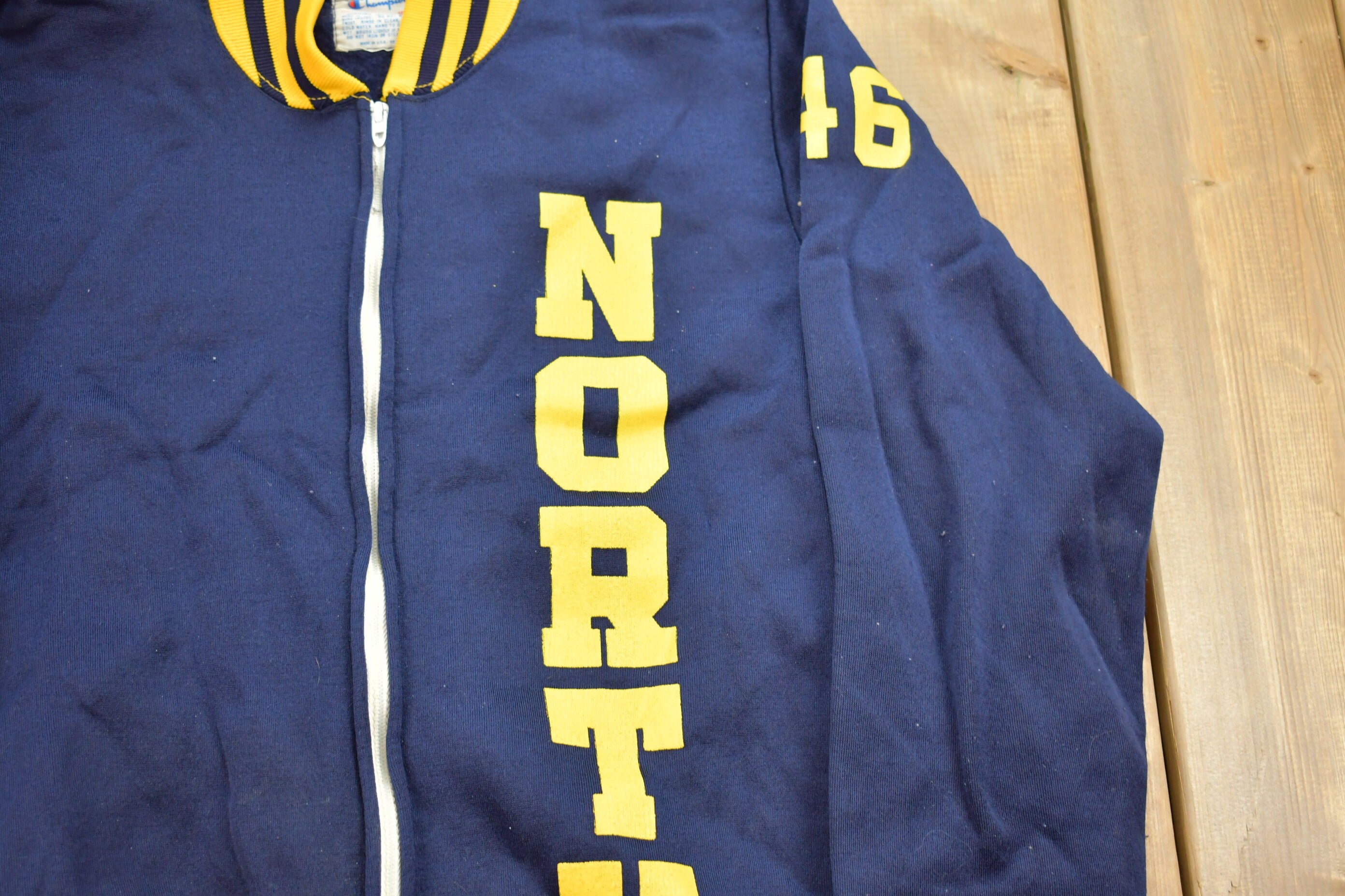 Vintage 1990s Champion North Bomber Jacket