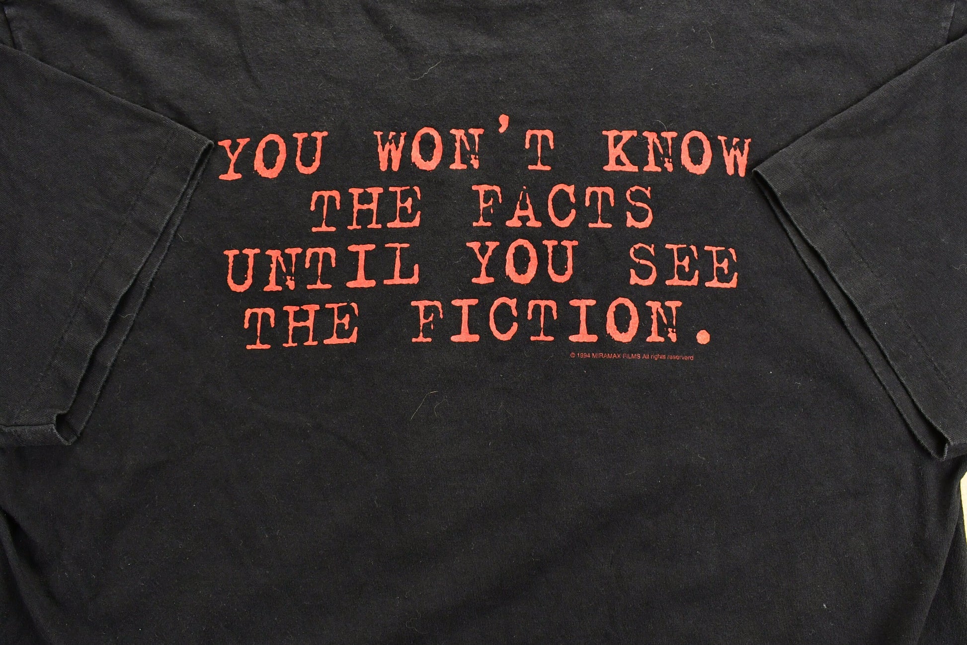 Vintage 1994 Pulp Fiction Movie Promo T-shirt