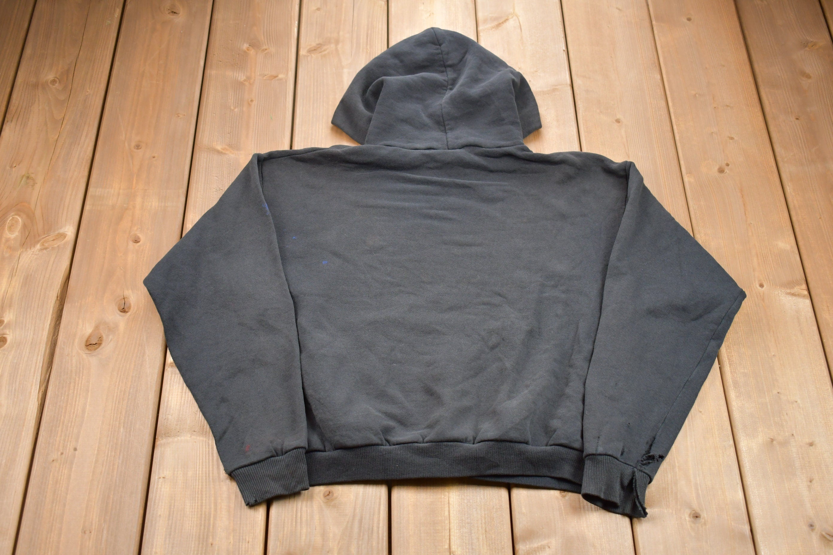 Vintage 1990s Youth Nike Swoosh Embroidered Graphic Hoodie