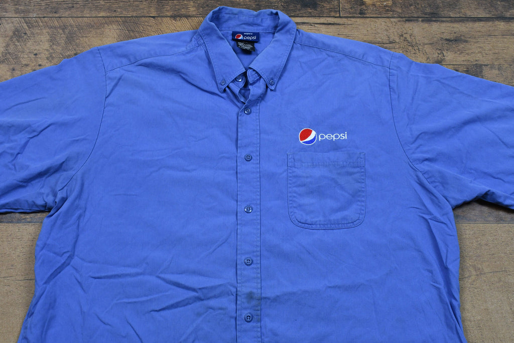 Vintage 1990s Pepsi Button Up T-Shirt