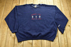 Vintage 90's "Grandmas Gang" Embroidered Crewneck