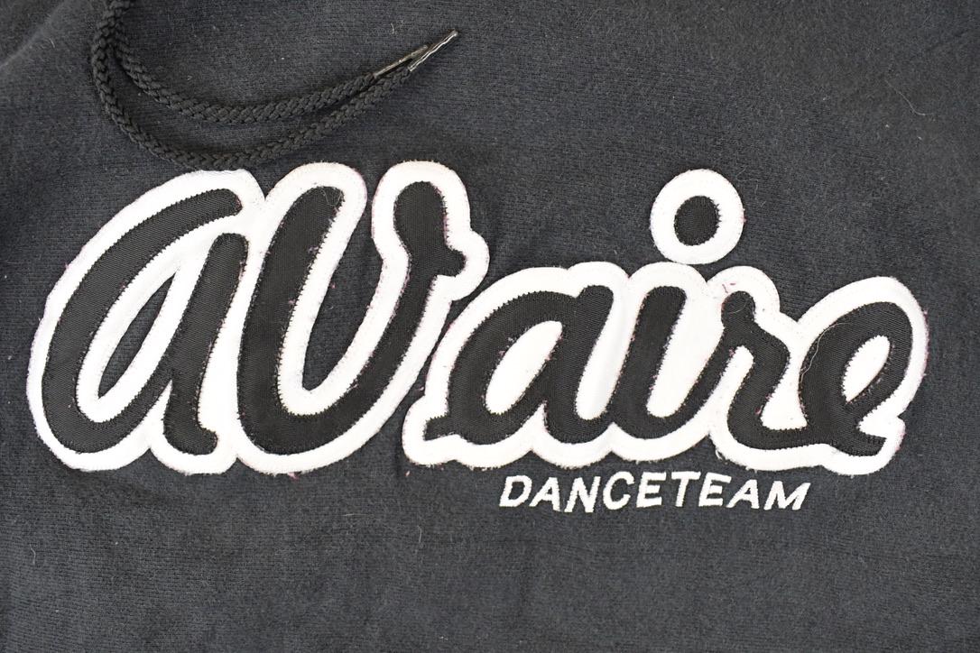 Vintage Y2K Waire Dance Team Champion Reverse Weave Hoodie Sweatshirt Womens L / Crossgrain HeavyWeight / 2000s Champion