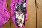 Vintage 1990s Pink Nylon Track Pants Size L