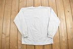 Vintage 1990s University of Notre Dame Collegiate Crewneck  Fighting Irish  Embroidered  NCAA Sweatshirt  Sportswear  Americana