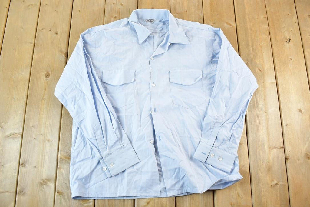 Vintage 1970s El Craft Toronto Button Up Shirt Mens L