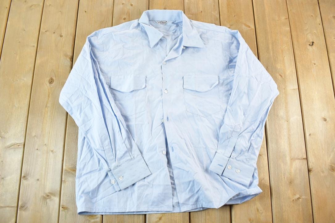 Vintage 1970s El Craft Toronto Button Up Shirt Mens L
