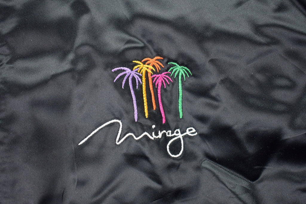 Vintage 1990s Golden Nugget Mirage Las Vegas Satin Reversible Jacket