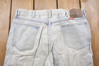 Vintage 1980's Wrangler Faded Light Wash Denim 32 x 28