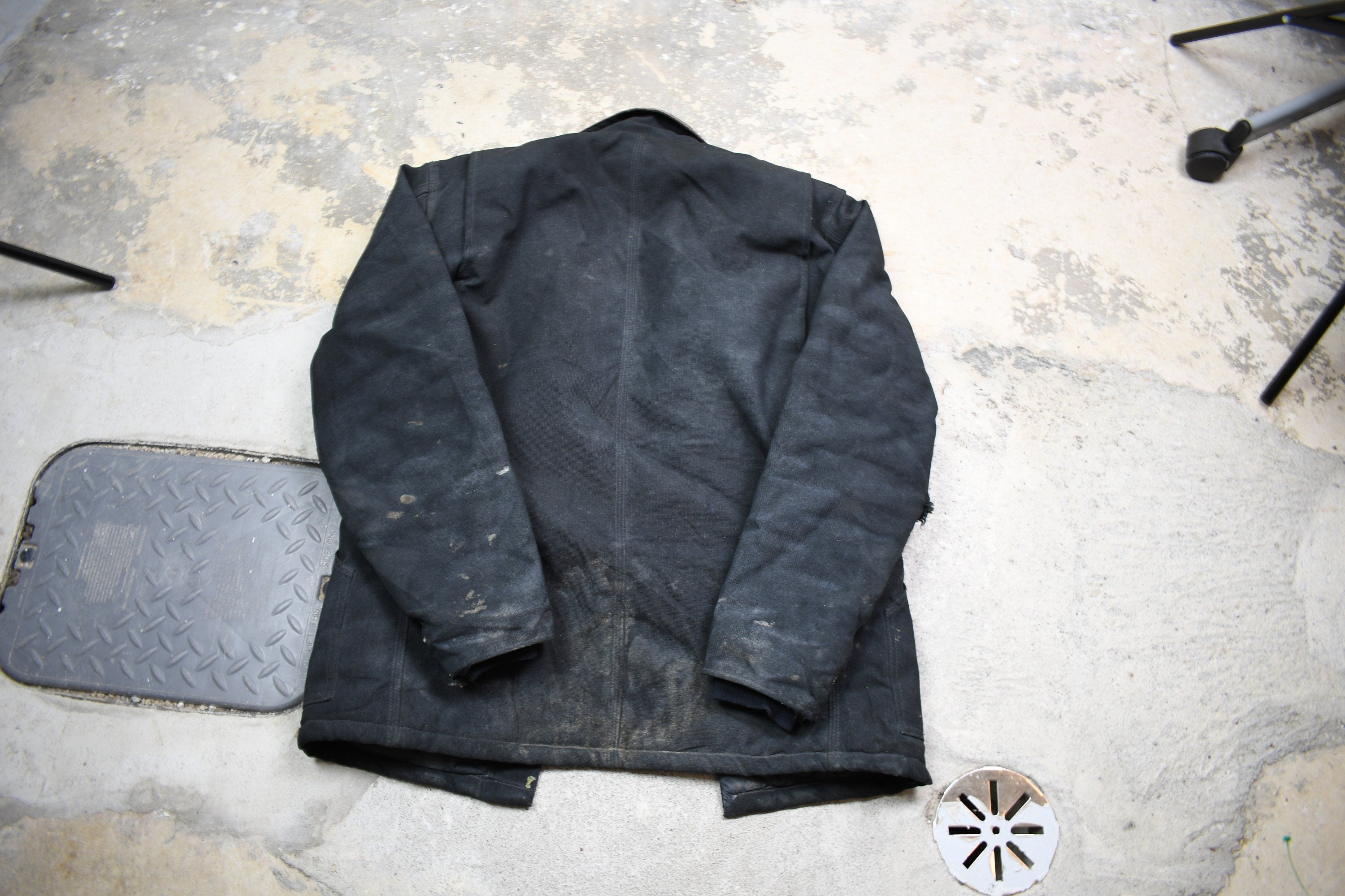 Vintage 1990s Carhartt Full Zip Workwear Chore Coat