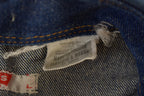 Vintage 1970s Levi's Orange Tab Indigo Denim Button Up Shirt