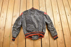 Vintage 1950s CPLS Basketball Club Leather Jacket
