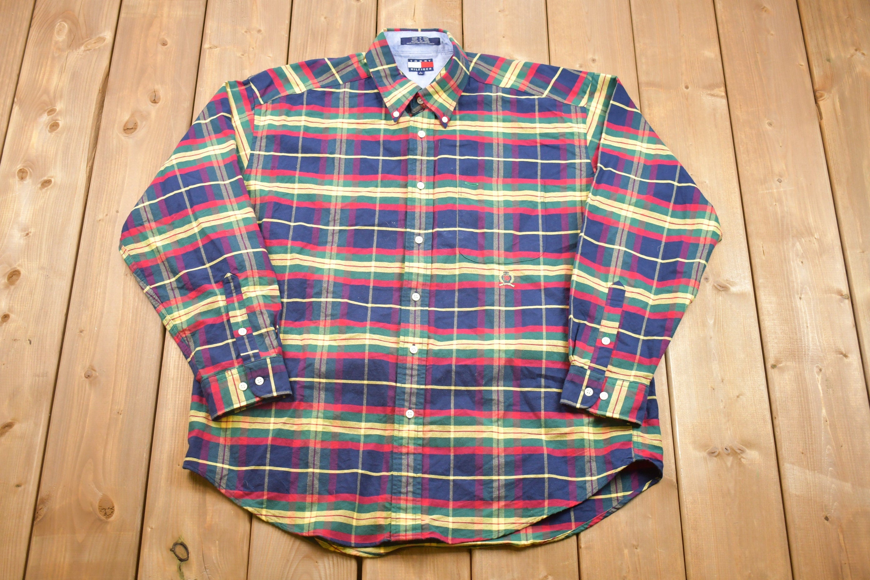 Vintage 90's Tommy Hilfiger Button Up Shirt