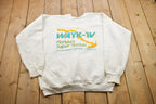 Vintage 1990s WAYK-1V Florida Super Station Crewneck Sweatshirt