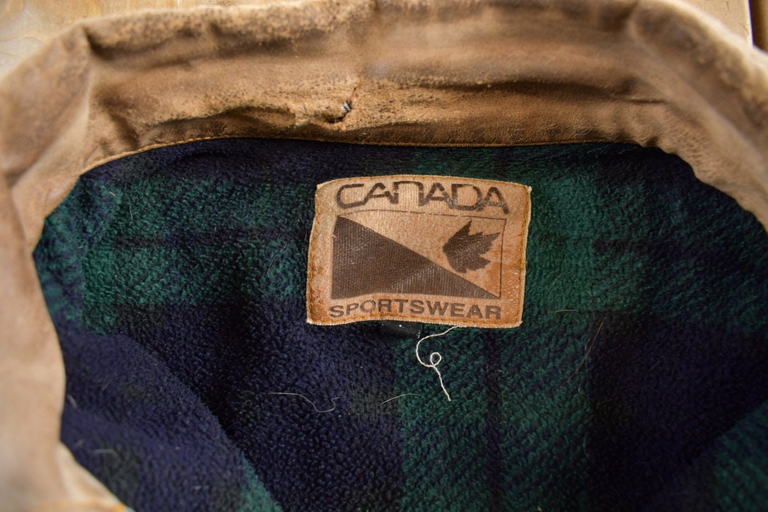 Vintage 1990s Toronto Workers Union Denim Jean Jacket