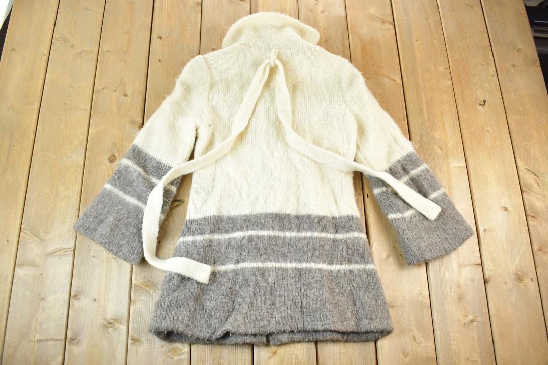 Vintage 1970s Icewool Knit Jacket Women's S