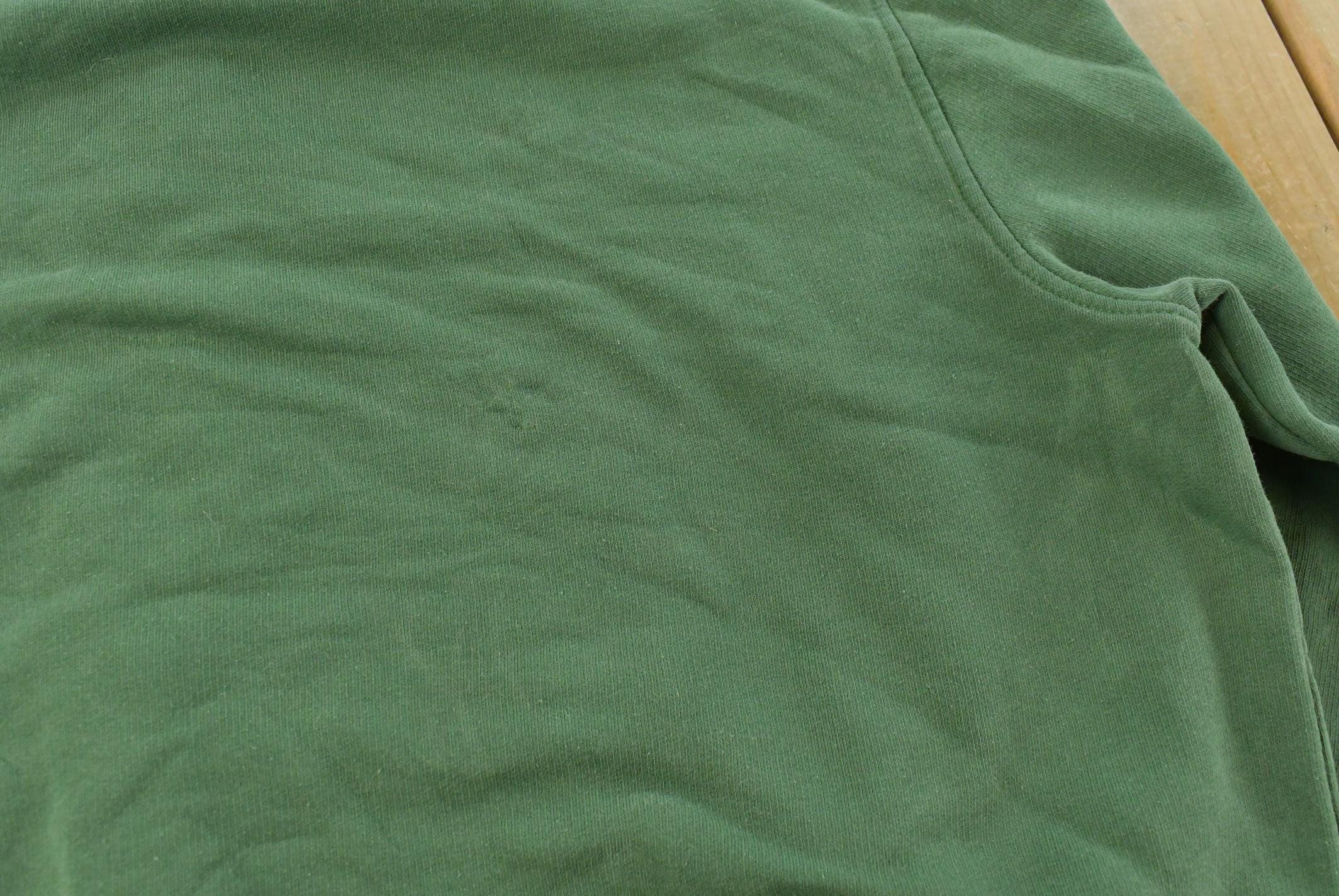 Vintage Y2K Nike Mini Swoosh Hoodie Men's L / Green Nike Hoodie / Nike Swoosh / Embroidered / Nike Hoodie / 00s Nike / Streetwear