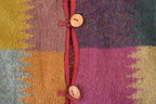 Vintage 1990s Alpaca Wool Knit Cardigan Sweater Women's M /