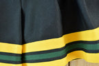 Vintage 1970s Cats Cheerleading Embroidered Outfit Jersey /