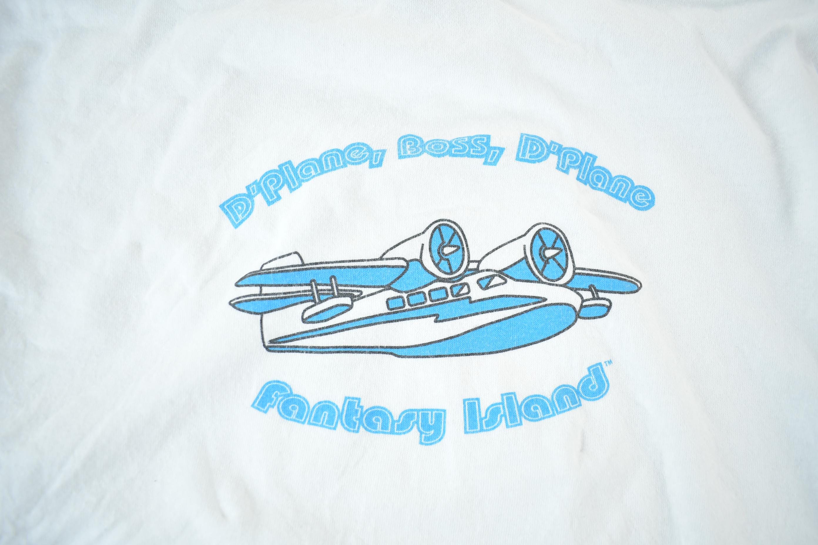 Vintage 1990s Fantasy Island TV Promo T-Shirt Men's Large
