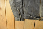 Vintage 1990s Harley Davidson Leather Biker Jacket Men's Small