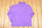 Vintage 1990s Gap Blank Turtleneck Long Sleeve T Shirt Men's L