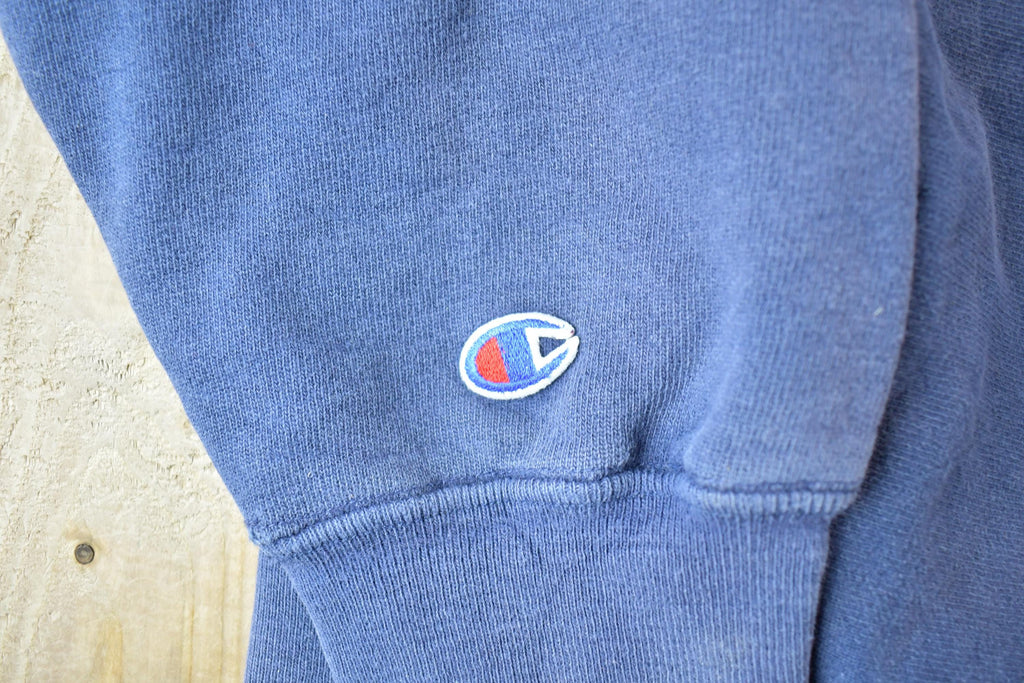 Vintage 1990s Bentley University Champion Reverse Weave Warm Up Sweatshirt