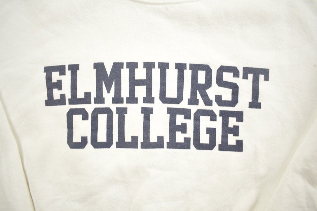 Vintage 1990s Elmhurst College Collegiate Crewneck