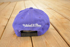 Vintage Y2K Toronto Raptors Mitchel And Ness Throwback Snapback NBA Hat / 2000's Embroidered Basketball Cap
