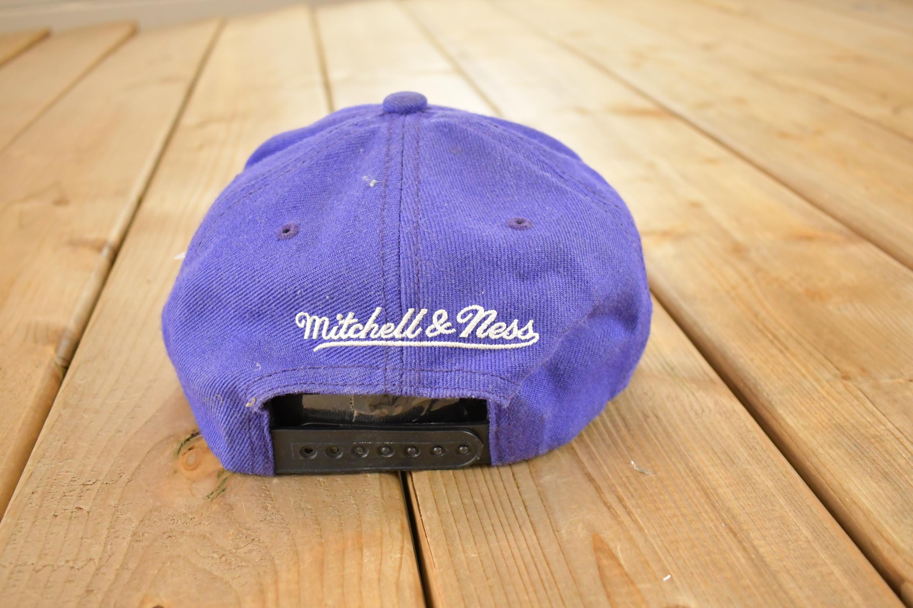 Vintage Y2K Toronto Raptors Mitchel And Ness Throwback Snapback NBA Hat / 2000's Embroidered Basketball Cap