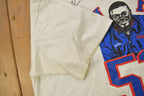 Vintage 1990s Raw Pep #52 New York Giants NFL Graphic T-Shirt