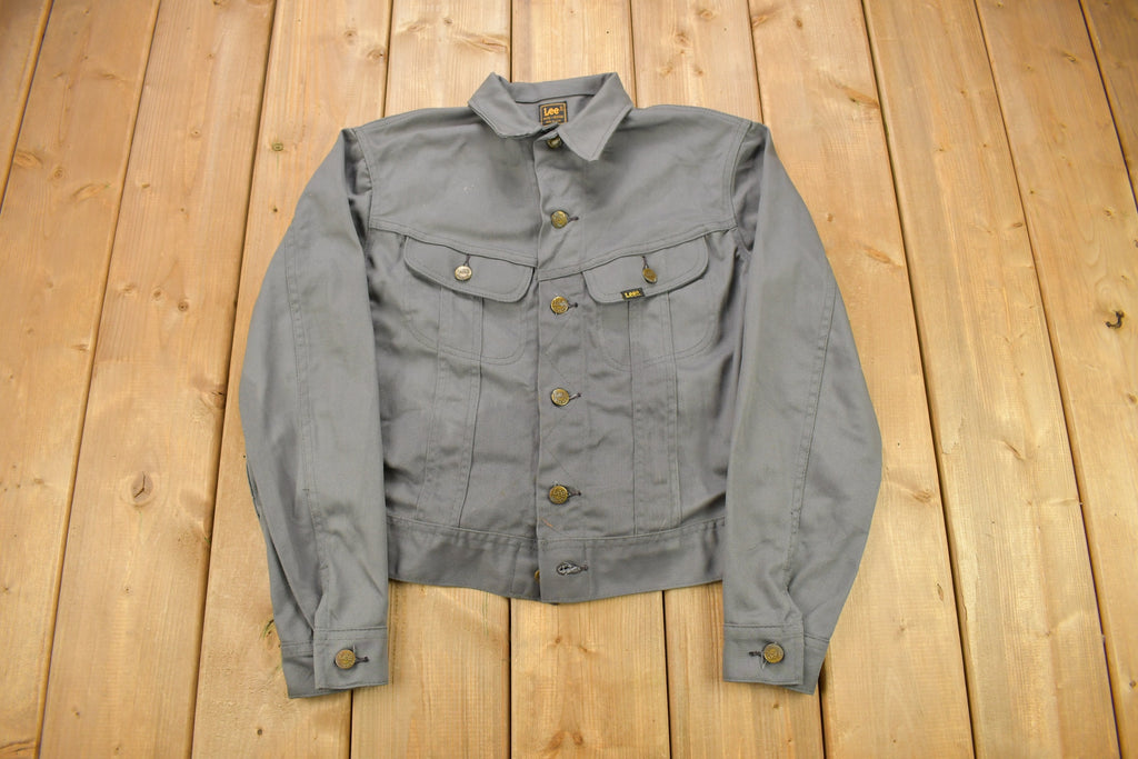 Vintage 1970s Lee Riders Denim Jean Jacket / Vintage Denim / Streetwear / Fall Jacket / Trucker Jacket / Made In USA / Button Up Jacket