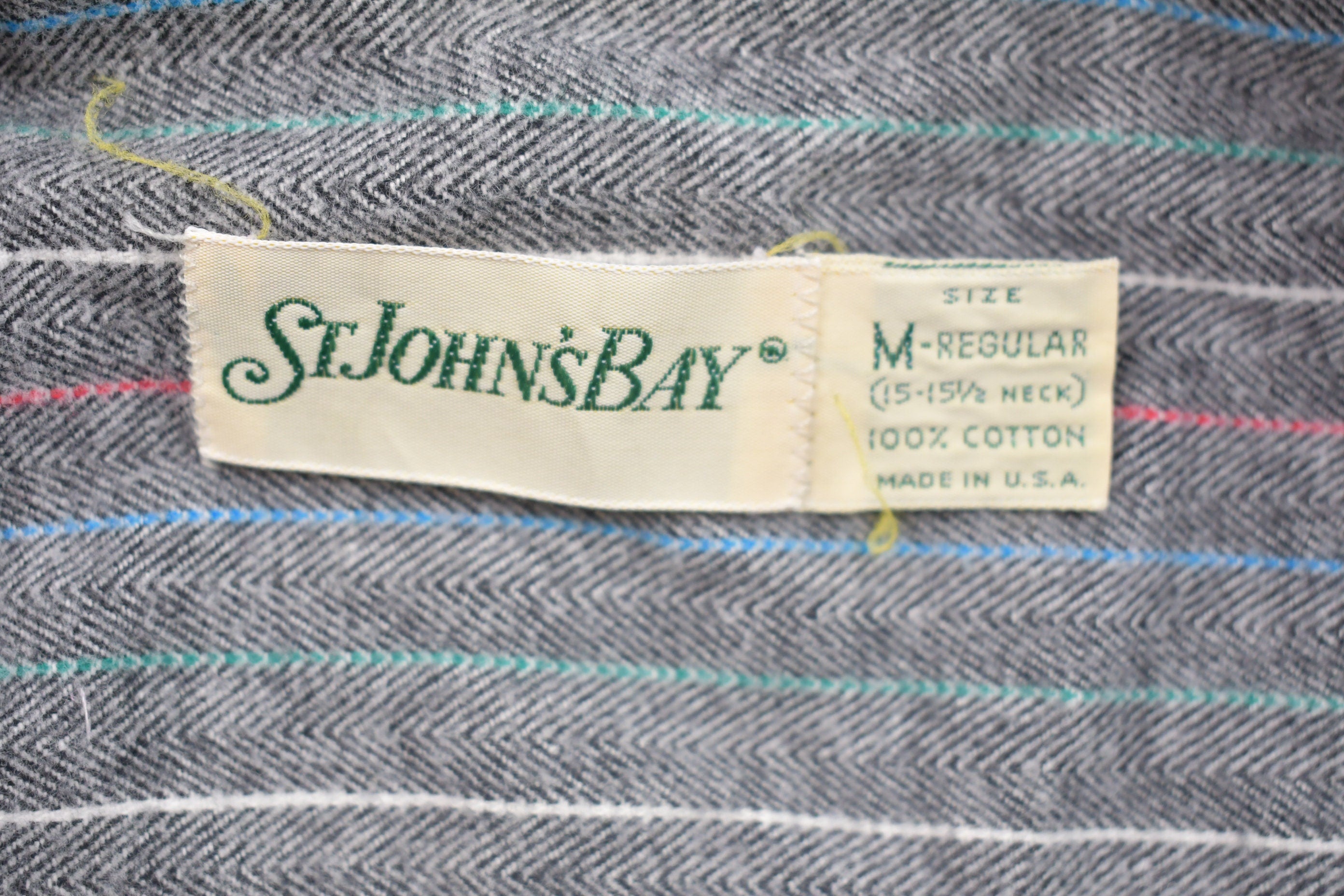 Vintage 1990s St. John's Bay Button Up Shirt